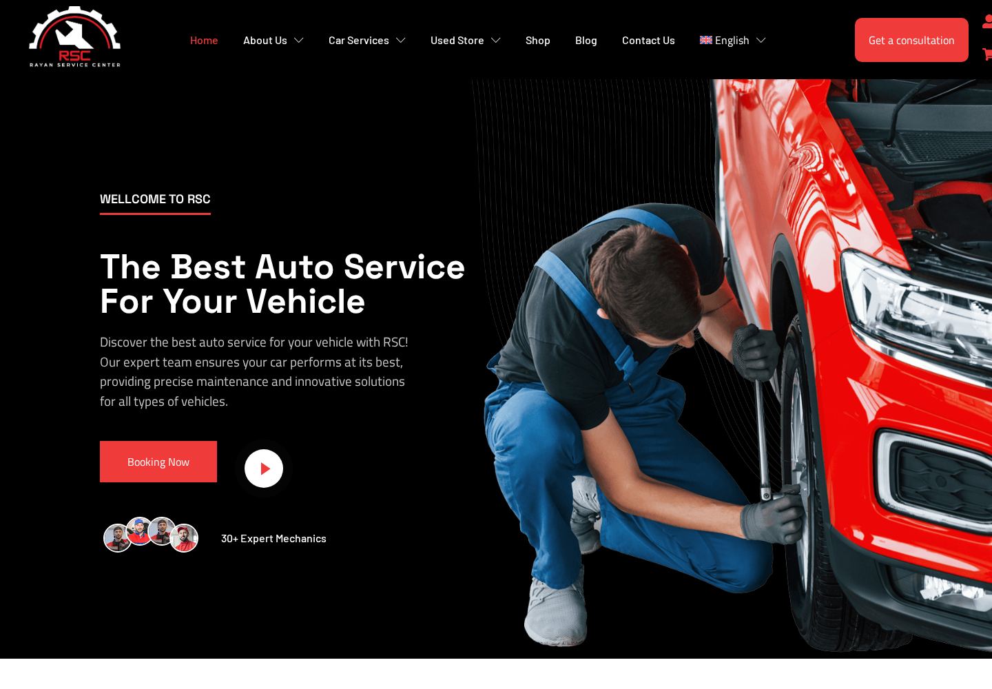 Al Rayan Service website preview
