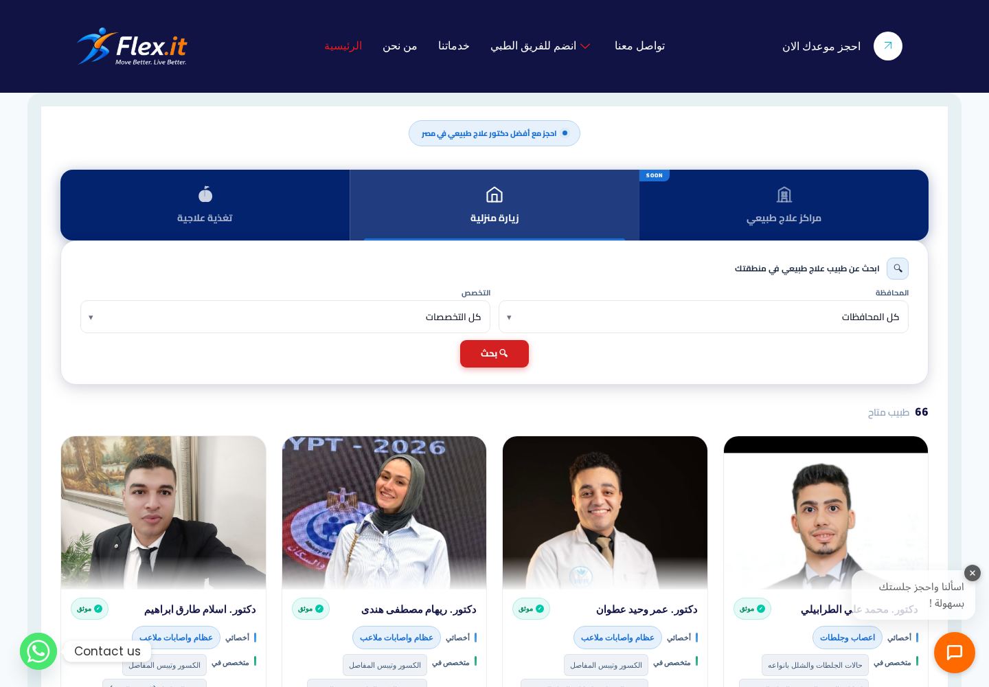 Flex It website preview
